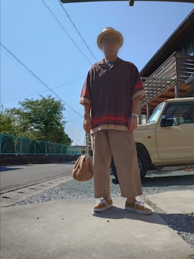 カホンさん（メンズ・169cm）の秋コーディネート