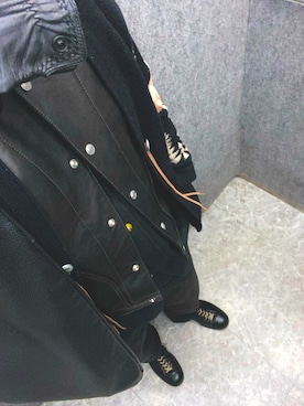 「Levi's（リーバイス）のアイテム（その他）」を使った、Kei Makuさん（メンズ・176cm）の冬コーディネート