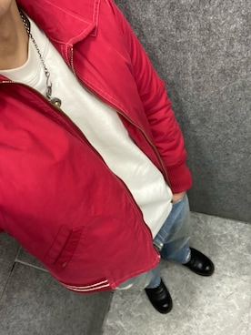「Levi's（リーバイス）のアイテム（その他）」を使った、Kei Makuさん（メンズ・176cm）の冬コーディネート