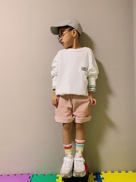 HeROさん（キッズ・110cm）の冬コーディネート