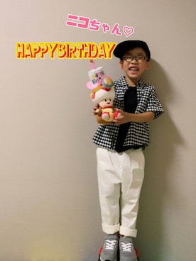 HeROさん(キッズ・110cm)の夏コーディネート