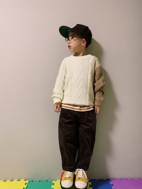HeROさん（キッズ・110cm）の冬コーディネート