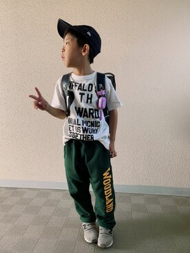 「New Balance」｜HeROさん（キッズ・121cm）の秋コーディネート