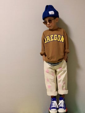 HeROさん（キッズ・110cm）の秋コーディネート