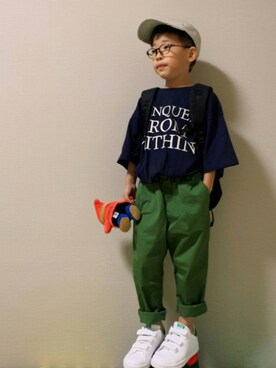 HeROさん（キッズ・110cm）の秋コーディネート