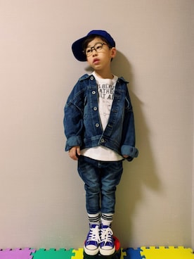 HeROさん（キッズ・110cm）の冬コーディネート