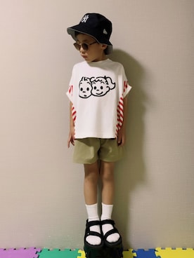 HeROさん（キッズ・110cm）の夏コーディネート