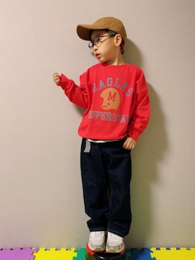 HeROさん（キッズ・110cm）の冬コーディネート