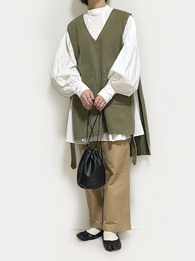 まかろにさん（レディース・157cm）の秋コーディネート