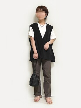 まかろにさん（レディース・157cm）の夏コーディネート