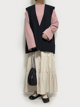 まかろにさん（レディース・157cm）の秋コーディネート