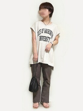 まかろにさん（レディース・157cm）の夏コーディネート