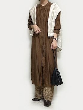 まかろにさん（レディース・157cm）の秋コーディネート