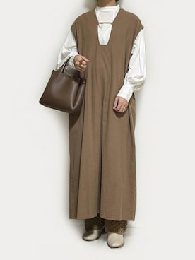 まかろにさん（レディース・157cm）の秋コーディネート