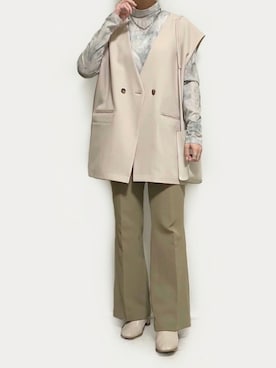 まかろにさん(レディース・157cm)の秋コーディネート