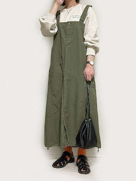 まかろにさん(レディース・157cm)の春コーディネート