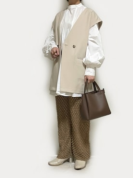 まかろにさん（レディース・157cm）の秋コーディネート