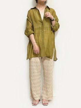 まかろにさん（レディース・157cm）の夏コーディネート