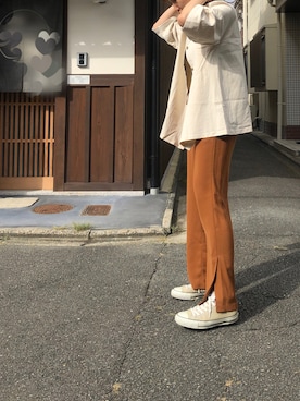 「Java（ジャバ）のアイテム」を使った、®️さん（レディース・162cm）の秋コーディネート
