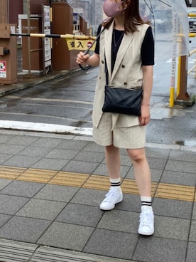 ®️さん（レディース・162cm）の夏コーディネート