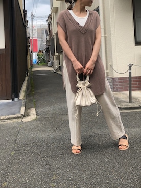 ®️さん（レディース・162cm）の夏コーディネート