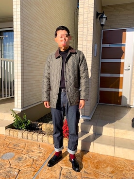 「ARMEN（アーメン）のアイテム（ジャケット/アウター）」を使った、つばささん（メンズ・174cm）の秋コーディネート