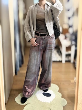 「marimekko（マリメッコ）のアイテム」を使った、ゆさん（レディース・165cm）の秋コーディネート
