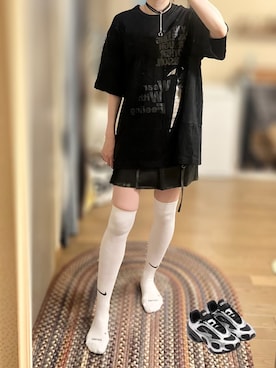 「アイテム（チョーカー）」を使った、ゆさん（レディース・165cm）の秋コーディネート