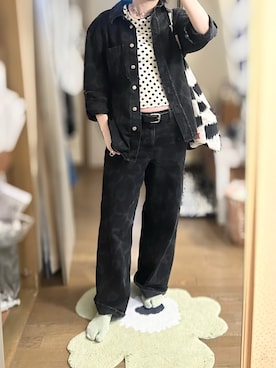 「marimekko（マリメッコ）のアイテム」を使った、ゆさん（レディース・165cm）の秋コーディネート