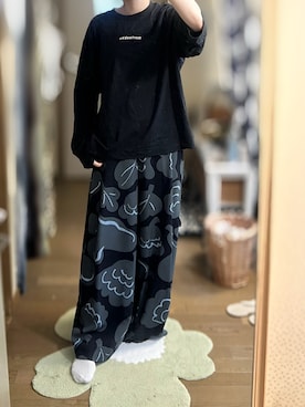 「marimekko（マリメッコ）のアイテム」を使った、ゆさん（レディース・165cm）の秋コーディネート