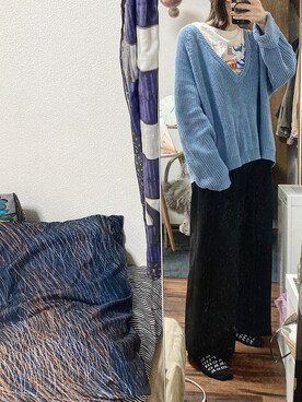 「La SRIC（ラスリック）のアイテム」を使った、ゆさん（レディース・165cm）の秋コーディネート