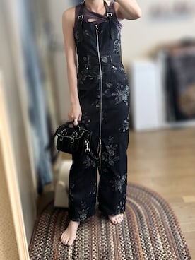 「アイテム（タンクトップ）」を使った、ゆさん（レディース・165cm）の夏コーディネート