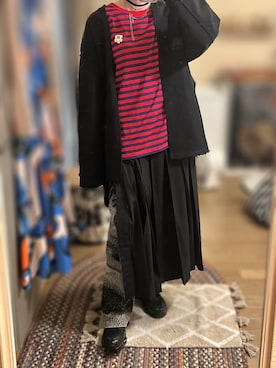 「marimekko（マリメッコ）のアイテム」を使った、ゆさん（レディース・165cm）の秋コーディネート