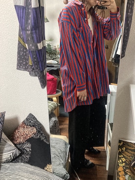 「La SRIC（ラスリック）のアイテム」を使った、ゆさん（レディース・165cm）の春コーディネート