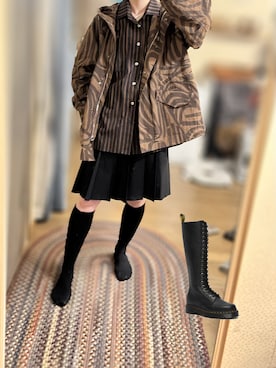 「marimekko（マリメッコ）のアイテム」を使った、ゆさん（レディース・165cm）の春コーディネート