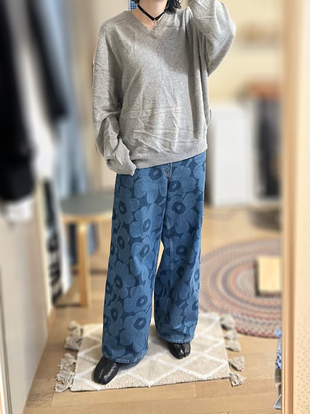 Maridenim】Sh Loose Unikko / jeans pantsを使った人気ファッション