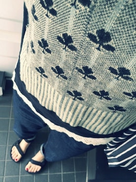 「ANTIPAST（アンティパスト）のアイテム」を使った、ゆさん（レディース・165cm）の春コーディネート