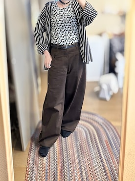 「CLANE（クラネ）のアイテム」を使った、ゆさん（レディース・165cm）の夏コーディネート