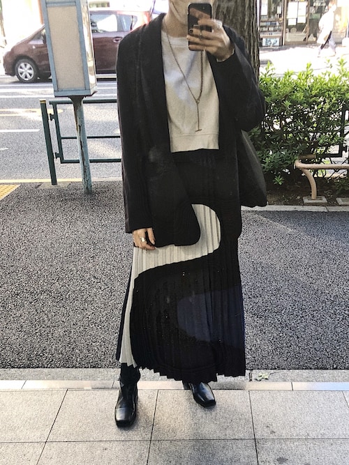 マリメッコ　marimekko セイレーニ　プリーツスカートMサイズ marimekko（マリメッコ）の「Seireeni / Oksien skirt（スカート