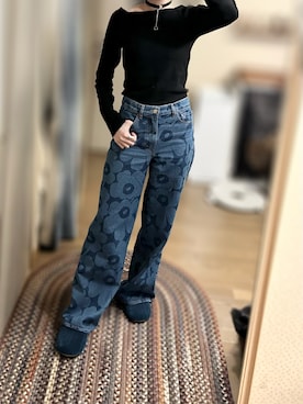 「marimekko（マリメッコ）のアイテム」を使った、ゆさん（レディース・165cm）の春コーディネート