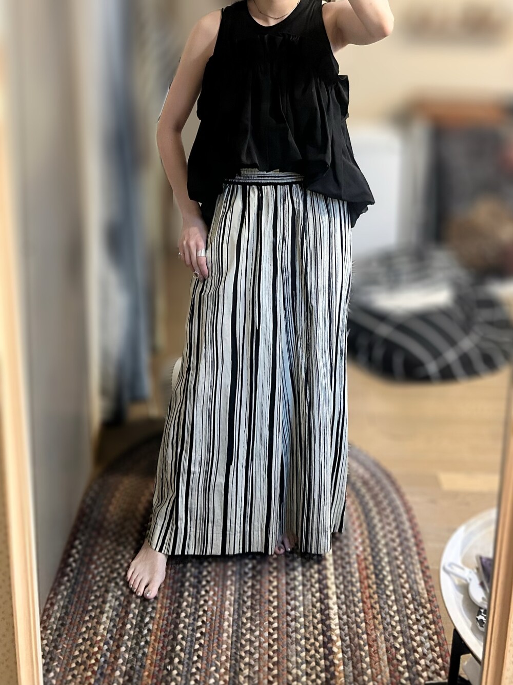 marimekko（マリメッコ）の「Sh Siluetti / poplin wide pants