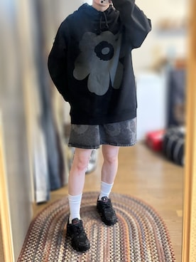 「アイテム（ワンピース）」を使った、ゆさん（レディース・165cm）の秋コーディネート