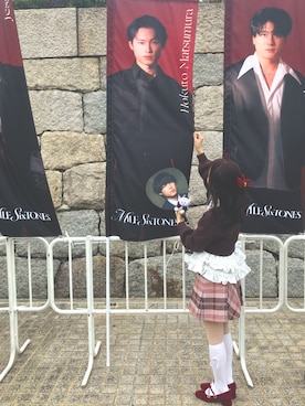 「Lattice（Lattice）のアイテム」を使った、K Y O K Oさん（レディース・157cm）の冬コーディネート