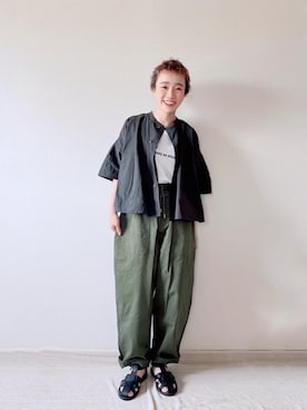 「ベリーショート」｜2yuka2さん（レディース・162cm）の春コーディネート