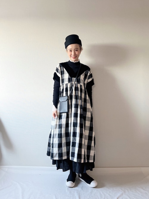 ドゥーブルメゾン プペコートドレス DOUBLE MAISON プペコートドレス  