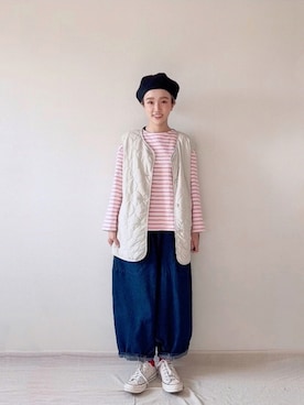 「ベリーショート」｜2yuka2さん（レディース・162cm）の春コーディネート