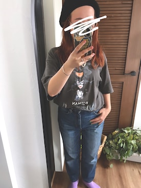 「wee9s（ウィークス）のアイテム」を使った、myさん（レディース・148cm）の夏コーディネート