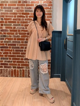 あやかさん（レディース・163cm）の夏コーディネート