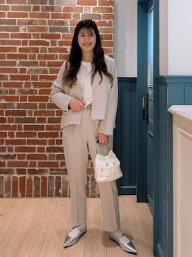 あやかさん（レディース・163cm）の冬コーディネート