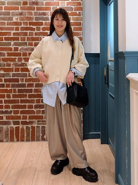 あやかさん(レディース・163cm)の冬コーディネート